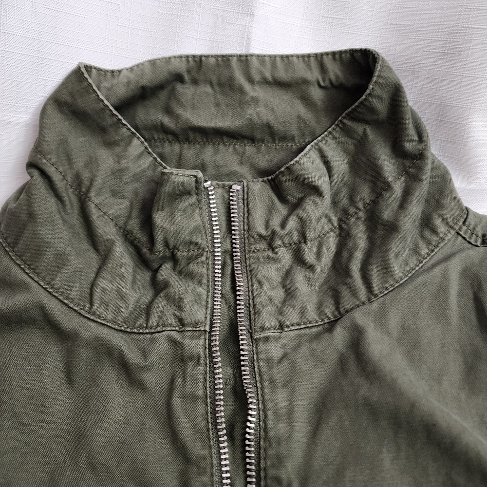 Old Navy Twill Field Jacket Hunter Pines Women's Medium - Picture 4 of 14